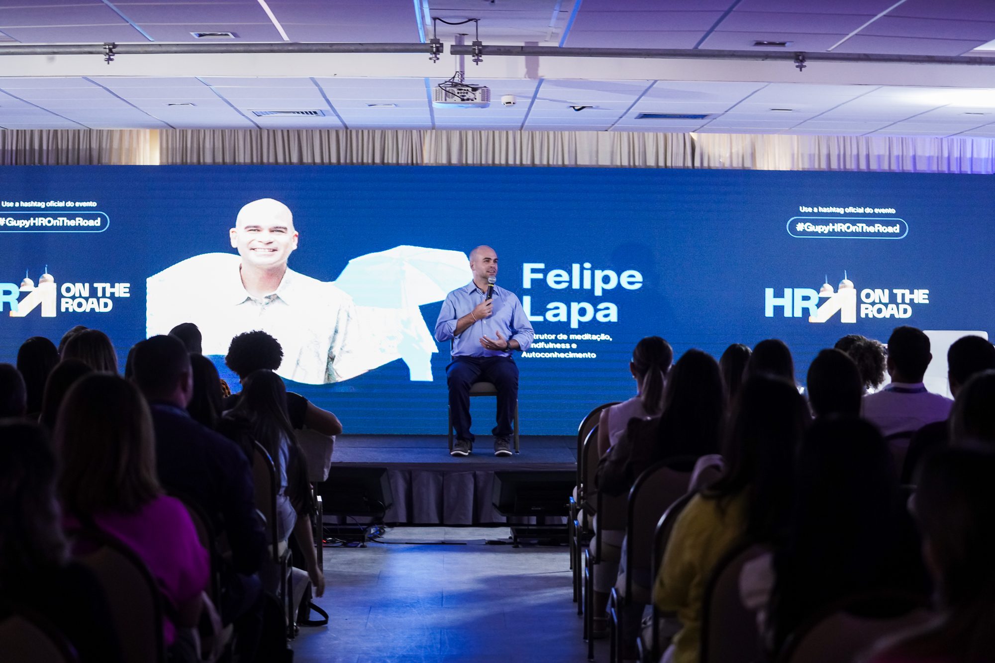 Felipe Lapa em palestra: HR On The Road, para profissionais de RH