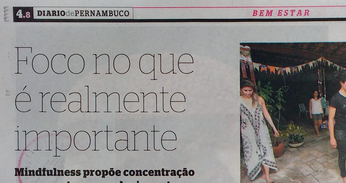 Foco no que é realmente importante, Diario de Pernambuco